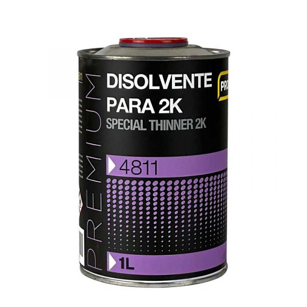 diluyente 2K especial para aparejo PRO&CAR 1 litro