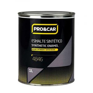 ESMALTE SINTÉTICO NEGRO SATINADO (1 Lts.)