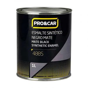 ESMALTE SINTÉTICO NEGRO MATE (1 Lts.)