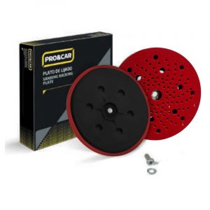 plato lijadora orbital M8 150 mm multiagujeros PRO&CAR velcro