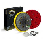 plato multiagujeros 150 mm lijadora orbital velcro PRO&CAR