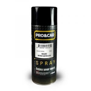 SPRAY NEGRO NITRO SATINADO (400 ml)