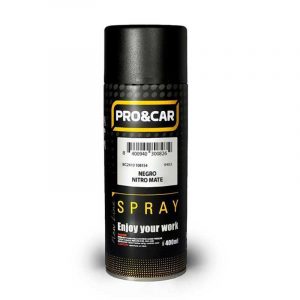 SPRAY NEGRO NITRO MATE (400 ml)