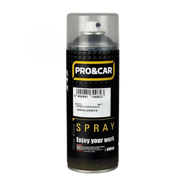 SPRAY PRECARGADO BASE DISOLVENTE (400 ml)