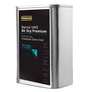 barniz UHS Air Dry PRO&CAR secado al aire 5 litros alto brillo