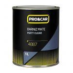 barniz HS 2C mate PRO&CAR 1 litro acabado uniforme resistente