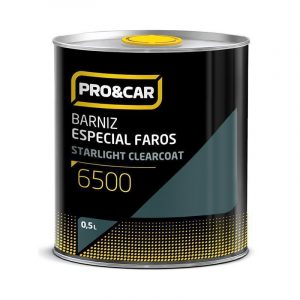 barniz específico para faros PRO&CAR 500ml transparente restaurador UV