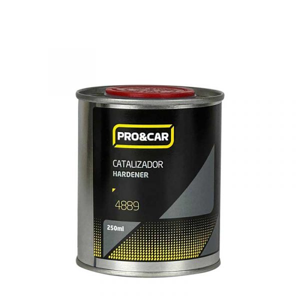 catalizador PRO&CAR para barniz mate y satinado 250 ml acabado uniforme