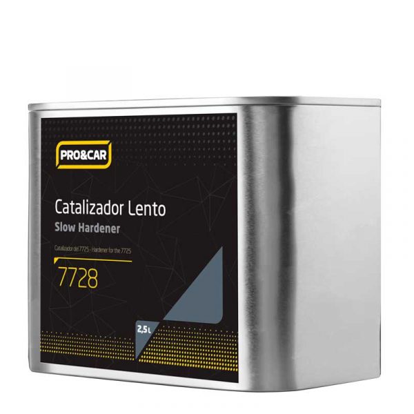 catalizador lento PRO&CAR barniz turbo clear 2,5 litros acabado profesional