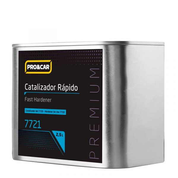 catalizador rápido PRO&CAR barniz air dry 2,5 litros secado rápido