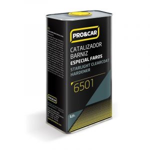 catalizador PRO&CAR barniz faros 250 ml acabado transparente y duradero
