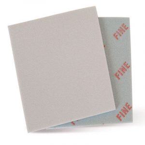 esponja abrasiva flat gris PRO&CAR lijado manual grano fino