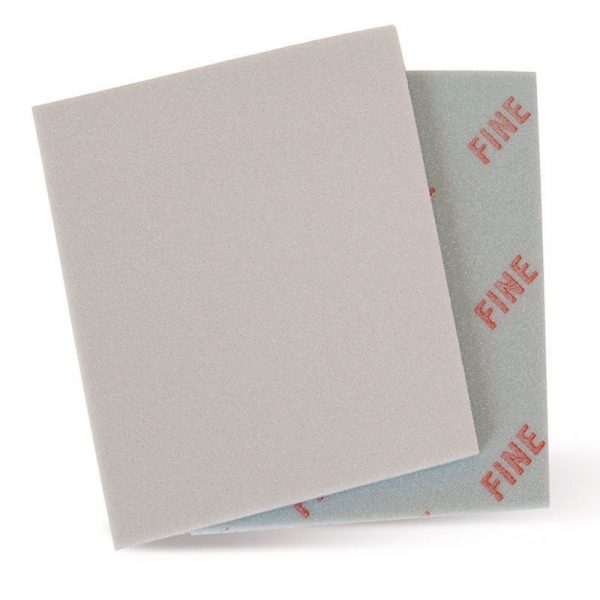 esponja abrasiva flat gris PRO&CAR lijado manual grano fino