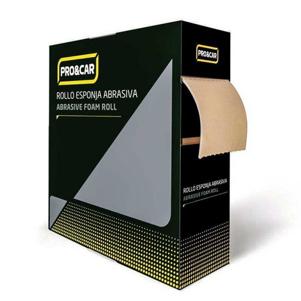 rollo espuma abrasiva Goldflex 115 mm PRO&CAR para lijado flexible