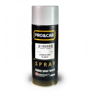 spray aparejo UHS blanco PRO&CAR 400 ml alta cubrición
