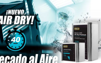 Barniz UHS Air Dry Premium : Innovación en secado y alto brillo.