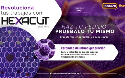 DISCO ABRASIVO HEXACUT PREMIUM : El futuro del lijado.