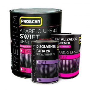 KIT APAREJO UHS SWIFT PREMIUM + CATALIZADOR + DILUYENTE 2K